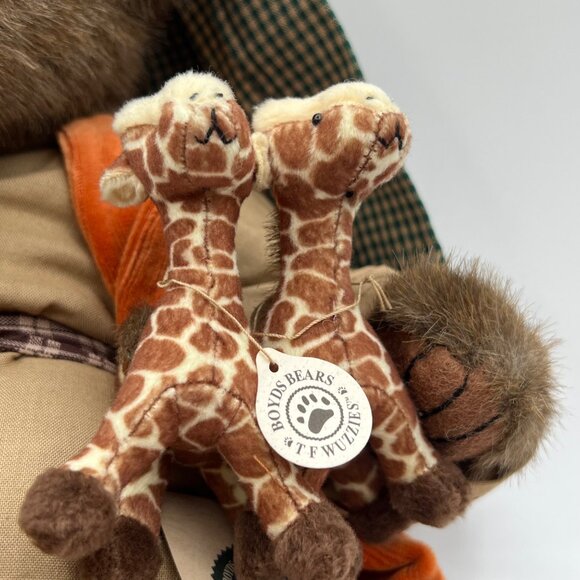 Boyds Bears Mr. Noah & Friends Limited Edition #900100 Stuffed Plush w/ Tag - Picture 4 of 9